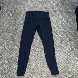 black lululemon align leggings